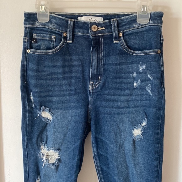 KANCAN distressed ankle skinny - Picture 3 of 11